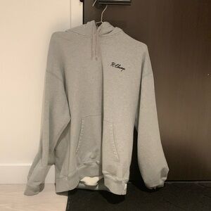 Large Gray Reigning Champ Hoodie